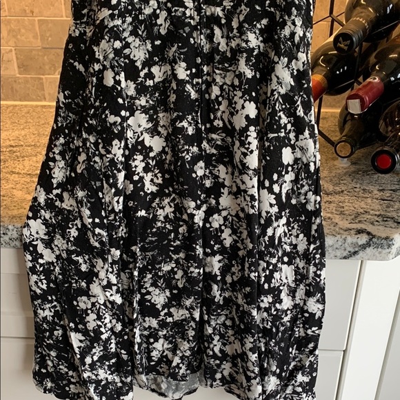 Dynamite Black and White Spaghetti Strap Mini Sundress - Picture 5 of 5